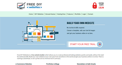 Desktop Screenshot of freediywebsites.com